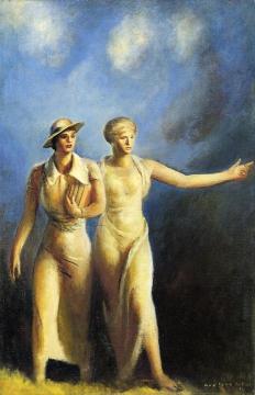 Study for 'Emancipatio Mural' Artwork by Guy Pene Du Bois