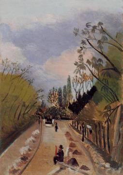 Avenue de l'Observatoire Artwork by Henri Rousseau
