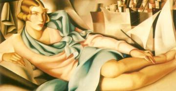 Potrait Of Arlette Boucard Artwork by Tamara De Lempicka