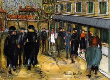 Une maison de santé à Ivry Artwork by Maurice Utrillo