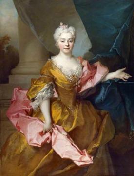 Madame Isaac De Thellusson, Née Sarah Le Boullenger Artwork by Nicolas de Largillierre