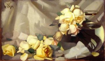 Yellow Roses Artwork by James Stuart Park