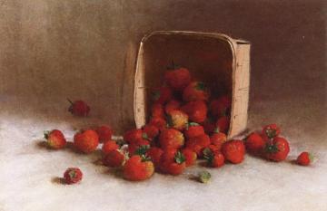 Strawberries Artwork by Joseph Decker