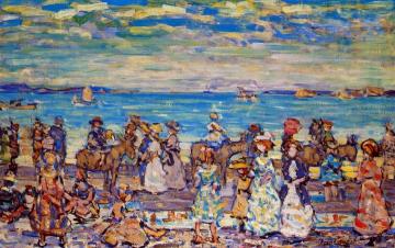Opal Sea Artwork by Maurice Prendergast