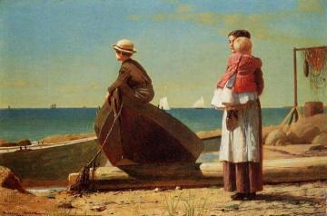 Dad's Coming! Artwork by Winslow Homer