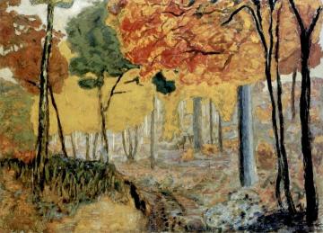Deer in a Forest Artwork by Pierre Bonnard
