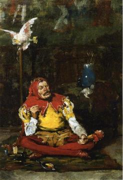 The King's Jester Artwork by William Merritt Chase