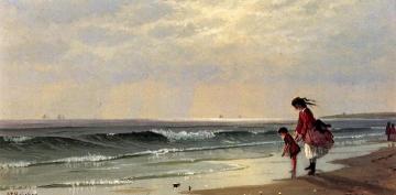 At the Shore Artwork by Alfred Thompson Bricher