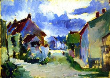 Somewhere in France Artwork by Arthur B. Carles