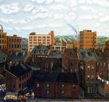 Across the Strip Artwork by John Kane