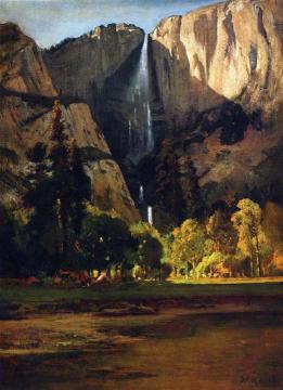Yosemite Falls Artwork by William Keith