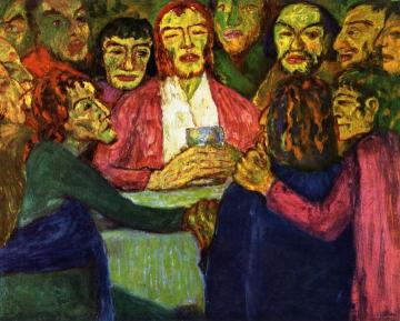 The Last Supper Artwork by Emil Nolde