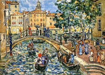 Scene of Venice Artwork by Maurice Prendergast