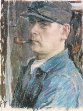 Self-Portrait Artwork by Vladimir Lebedev