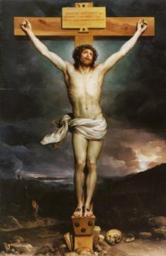 Christ on the Cross Artwork by Anton Raphael Mengs