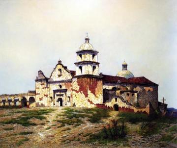 Missionsan Luis Rey De Francia Artwork by Edwin Deakin
