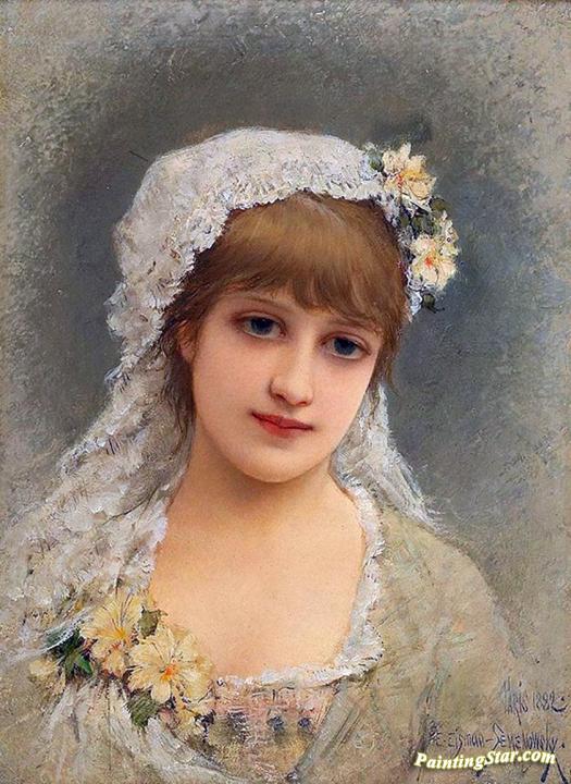 Marguerite Artwork by Emile Eisman-Semenowsky