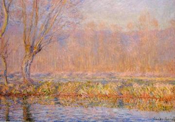 The Willow Artwork by Claude Oscar Monet