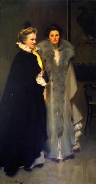 Mother and Daughter Artwork by Cecilia Beaux