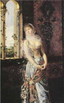 Odalisque 1 Artwork by Fabio Fabbi