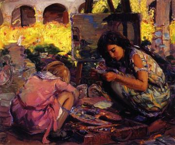 Curiosity Artwork by Joseph Kleitsch