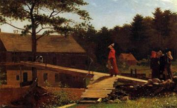 The Morning Bell Artwork by Winslow Homer