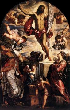 The Resurrection Of Christ Artwork by Tintoretto Jacopo