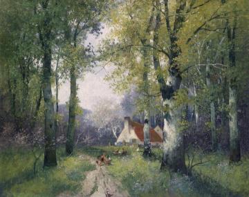 Spring Artwork by Adolf Kaufmann