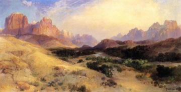 Zion Valley, South Utah Artwork by Thomas Moran