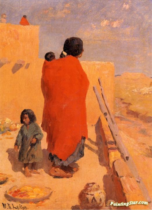 Cheyenne Artwork by William Robinson Leigh