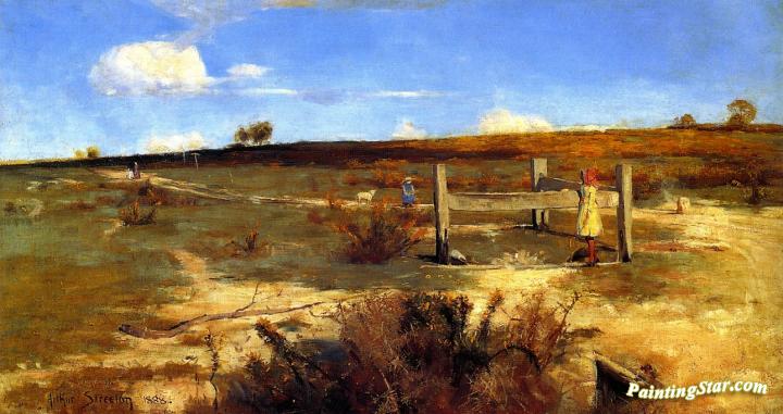 Early Summer - Gorse In Bloom Artwork by Sir Arthur Streeton