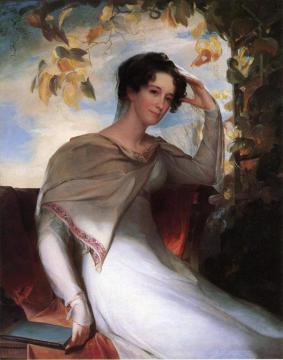 Mrs. James Gibson (Elizabeth Bordley) Artwork by Thomas Sully