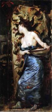 Femme Mi-nue Artwork by Julius LeBlanc Stewart