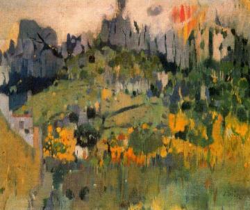 Montserrat Artwork by Joaquin Mir Trinxet