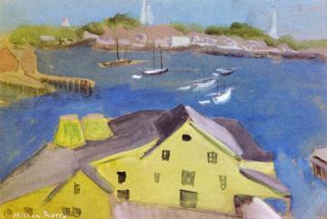 Harbor At Dusk Artwork by Milton Avery