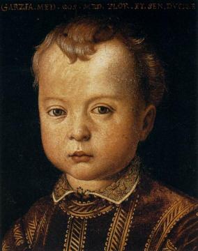 Garcia de' Medici Artwork by Agnolo Bronzino