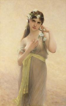 Morning Glory Artwork by Jules Joseph Lefebvre