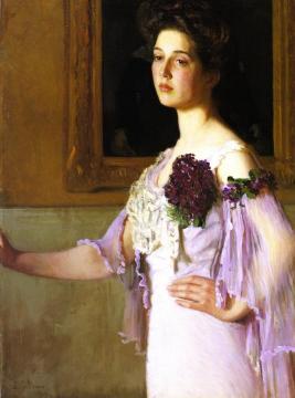 Mrs. Joseph Clark Grew [Alice Perry Grew] Artwork by Lilla Cabot Perry