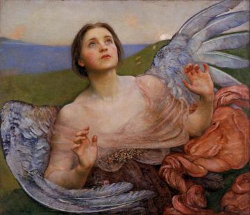 The Sense Of Sight Artwork by Annie Swynnerton