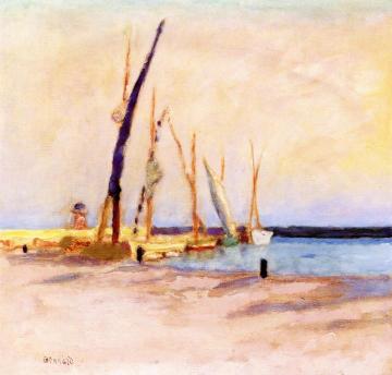 Marine Scene, Cannes Artwork by Pierre Bonnard