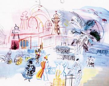 The Carnival At Nice Artwork by Raoul Dufy