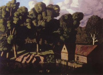 Mill Artwork by Nikolai Krymov