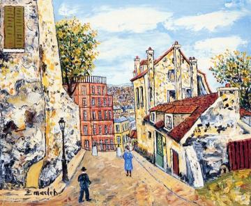 La Lapin Agile Au Temps D'adéle Artwork by Elisée Maclet