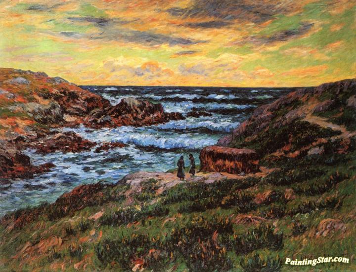 Saint-Thomas, Finistere Artwork by Henry Moret