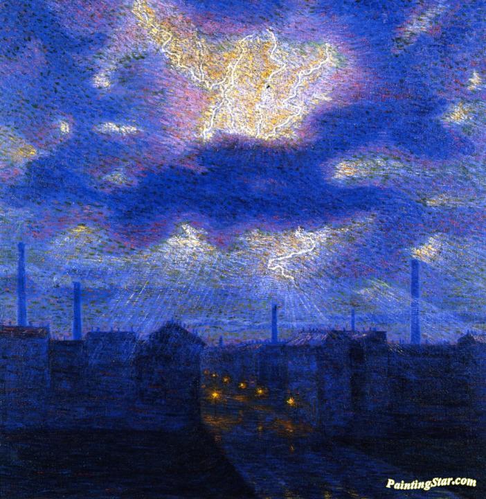 Flashes Artwork by Luigi Russolo