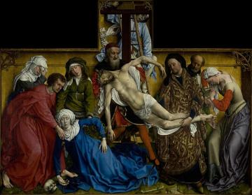 The Descent From The Cross Artwork by Rogier van der Weyden