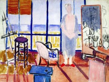 Nude In The Studio Artwork by Henri Matisse