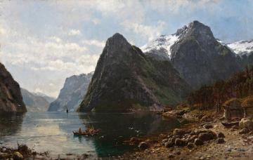 Fjord Landscape Artwork by Anders Monsen Askevold