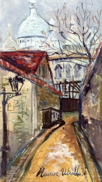 Montmartre Artwork by Maurice Utrillo