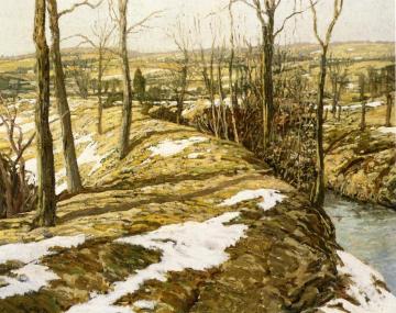 Late Winter Artwork by Walter Elmer Schofield